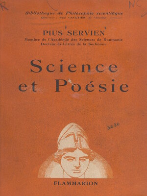 cover image of Science et poésie